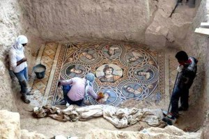Ancient mosaics discovered in ancient Greek city of zeugma
